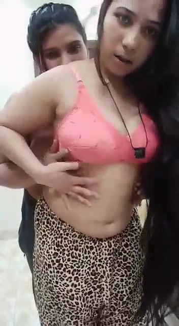 Paki lesbian having fun  part 1