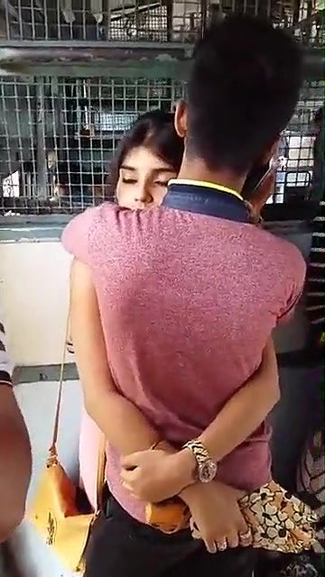 Young Couple Enjoying in Train