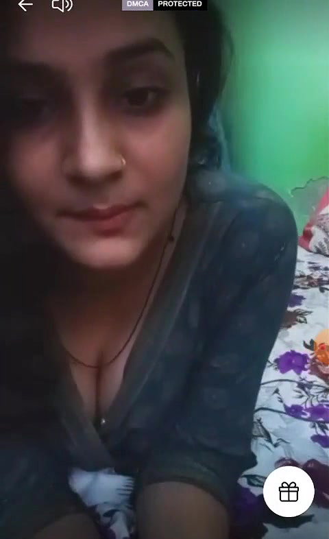 Showing boob in the video call
