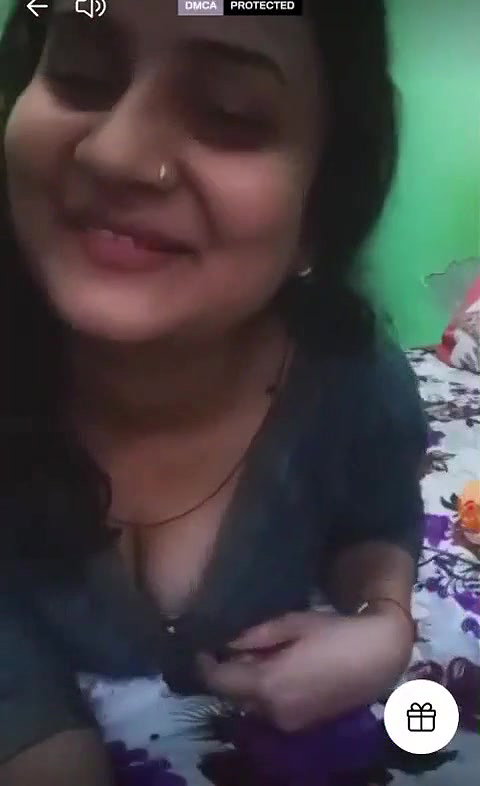 Showing boob in the video call