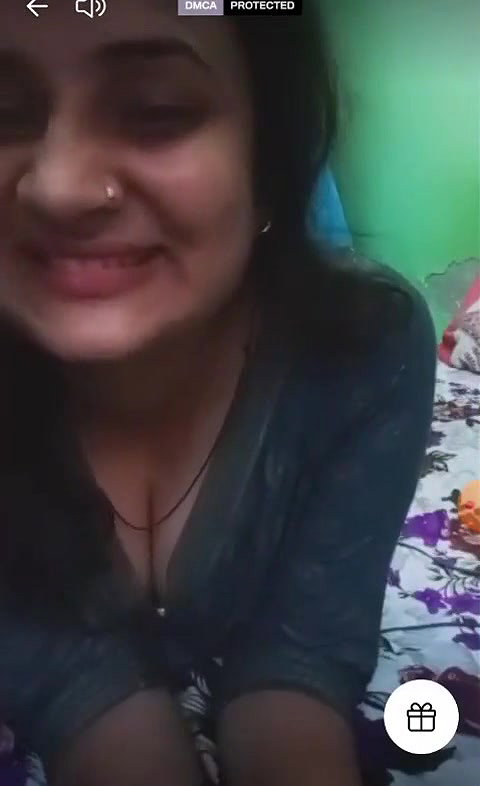 Showing boob in the video call