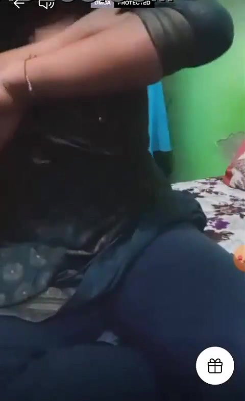 Showing boob in the video call