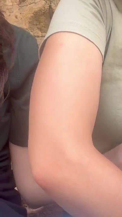 Lesbian Tourists Fingering In the Streets