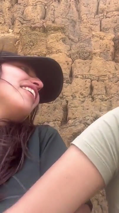 Lesbian Tourists Fingering In the Streets