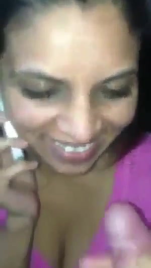 Cheater Bhabhi Sucking Boyfriend Dick & Talking with Husband on Phone