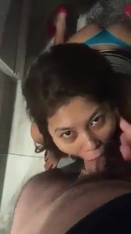 HORNY College Student Dirt Talking Deepthroat