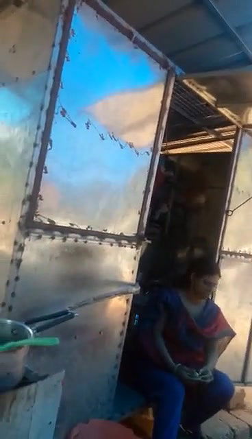 Shy Tamil Bhabhi Captured by Lover