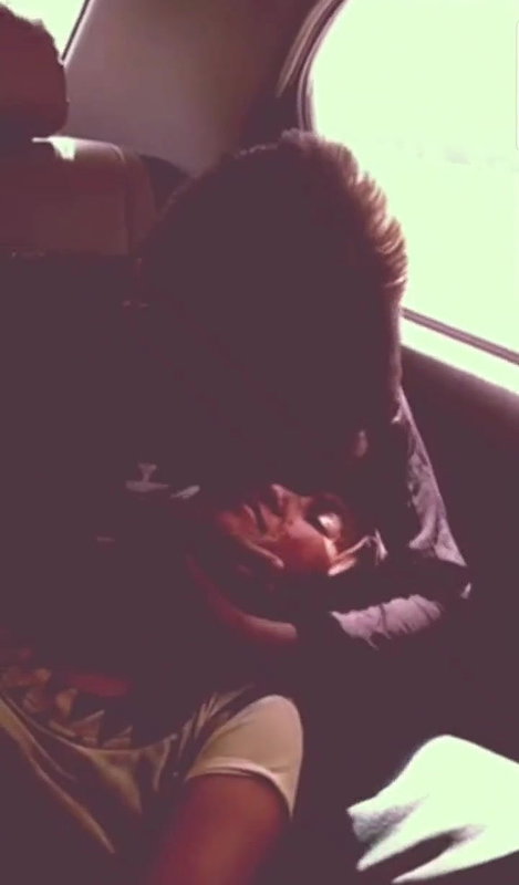 Village Girl Enjoying with Lover in Car & Friends Recording Video & Enjoying