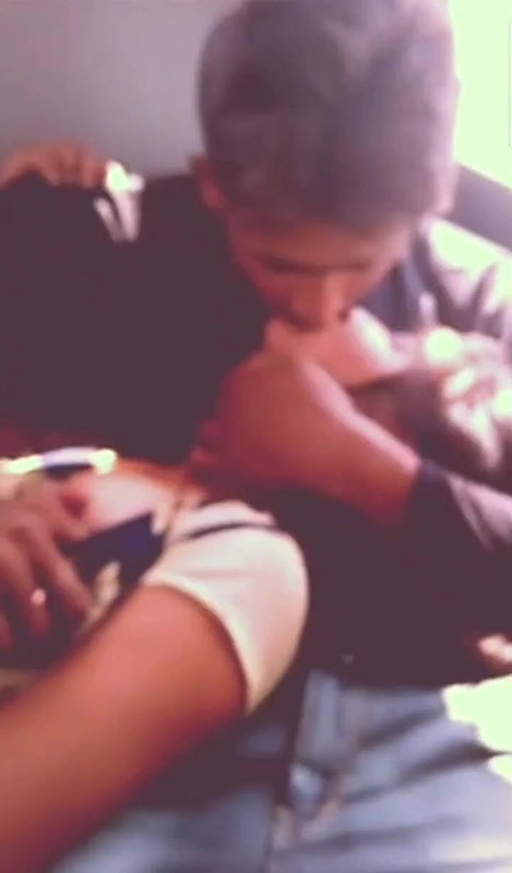 Village Girl Enjoying with Lover in Car & Friends Recording Video & Enjoying