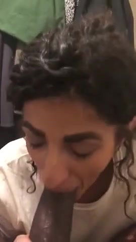 Arab Girl Sucking BBC