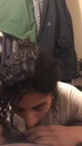 Arab Girl Sucking BBC