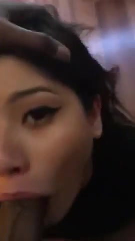 Asian Babe Deepthroat Black Guy