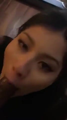 Asian Babe Deepthroat Black Guy