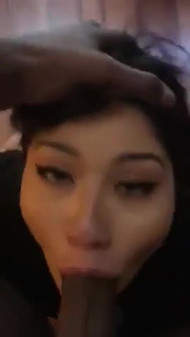 Asian Babe Deepthroat Black Guy