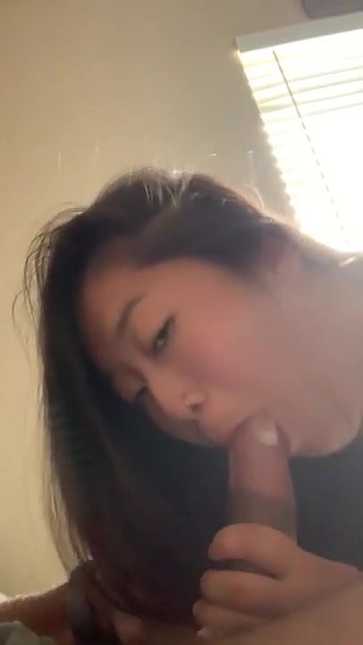 Asian College Slut Sucking