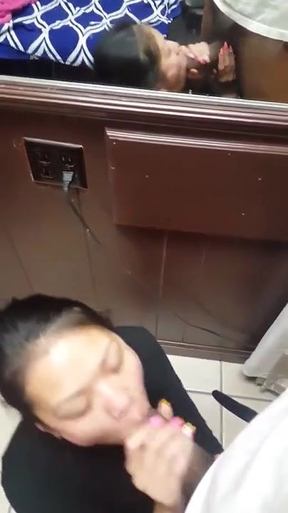 Asian Nail Spa Manicurist Sucking BBC