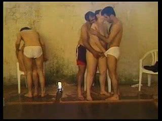 bangla 3 auntys group sex in indoor pool
