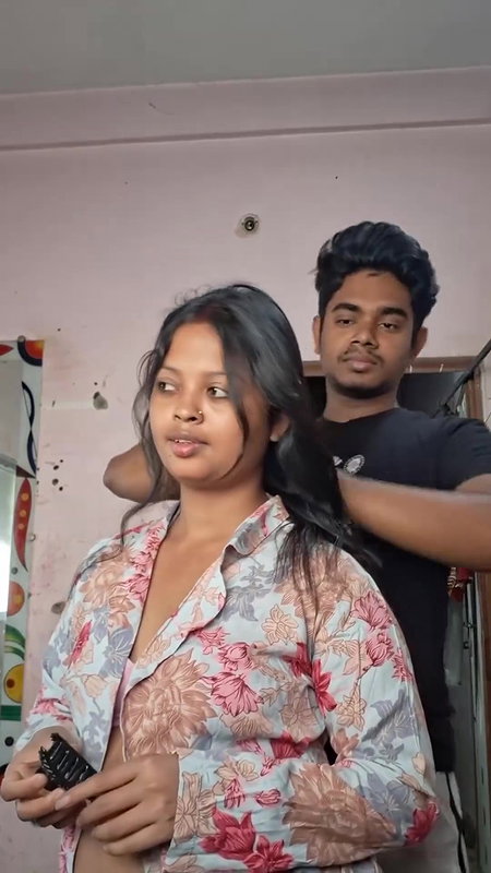 Desi Gawri Nibba Gets Hot & Sexy Modern Star Sudeepa as Wife ( Hindi Audio )