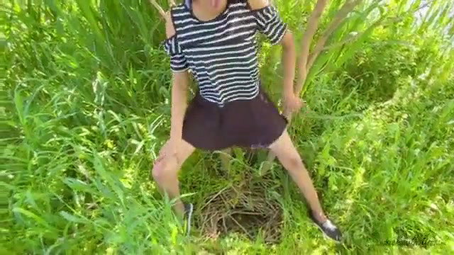 College students selfmade outdoor sex