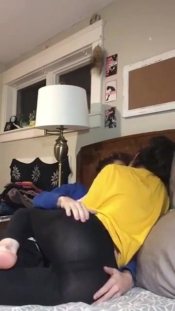 Cute and Horny Girlfriend Fucking on Hotel