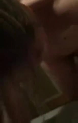 He gives her anal while talking to her husband