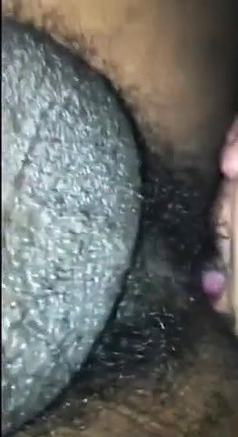 Horny Young Babe Sucking Feet and Hairy Ass in Car