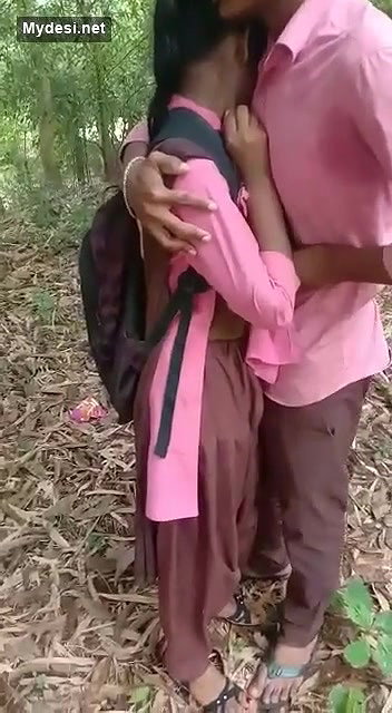 Desi collage lover fun outdoor