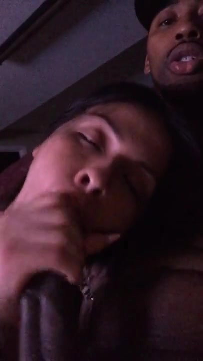 Latina Hookup Sucking Black Dick