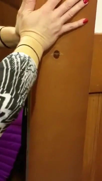 mature couple public bathroom