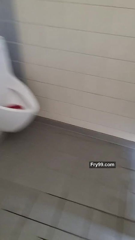 Mature MILF With Big Boobs Sucks Dick In Restroom