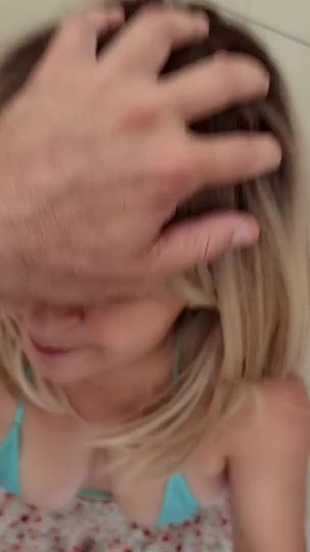 Mature MILF With Big Boobs Sucks Dick In Restroom