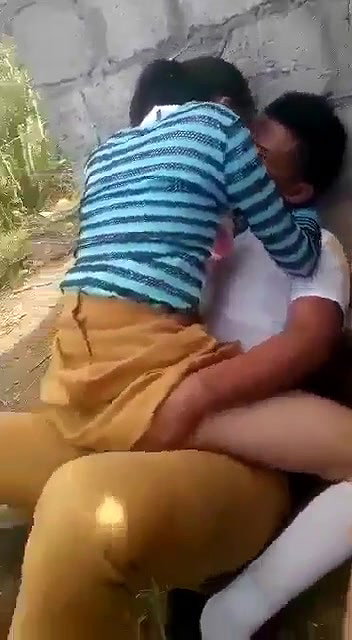 Naughty School Student Fucking Outdoor