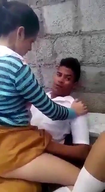 Naughty School Student Fucking Outdoor