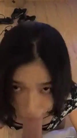 Sexy Asian Teen Loves Sucking White Cock
