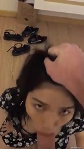 Sexy Asian Teen Loves Sucking White Cock