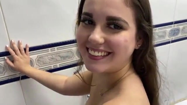 Sharp nipples of manager wife