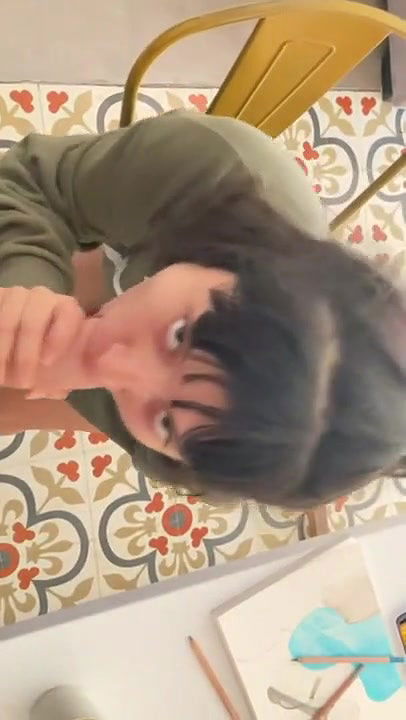 She is hot sucking big dick