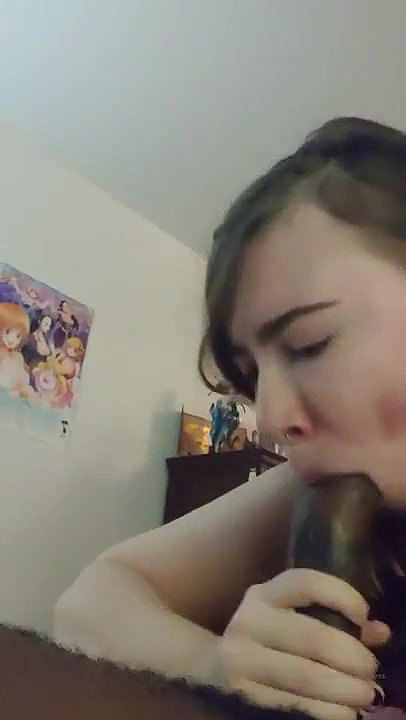 She loves sucking big black cocks