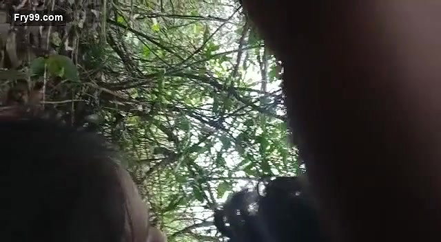 Fucking outdoor in jungle
