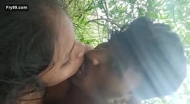 Fucking outdoor in jungle