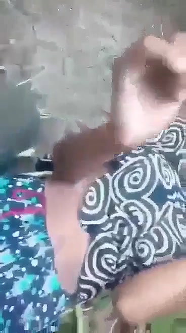 Shaved pussy fucking I jungle