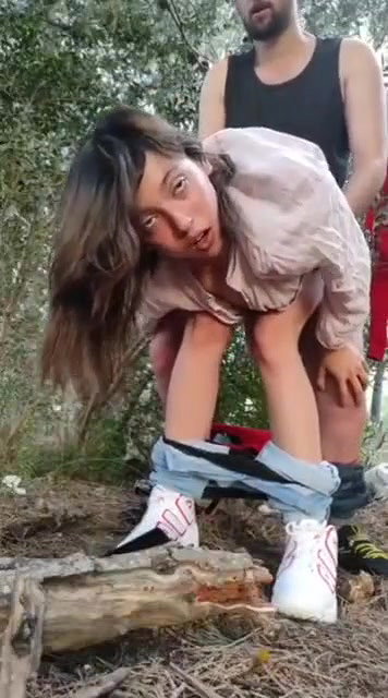 Hot Babe Fucking from Behind & Cum Inside Pussy