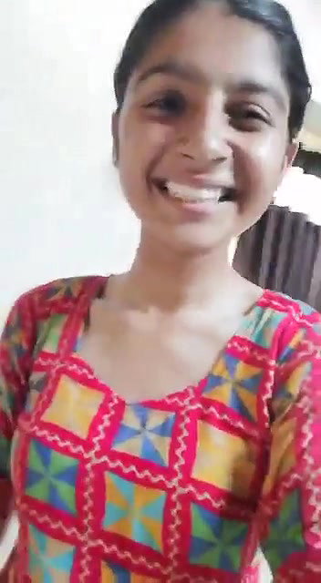 Extremely Cute Young Girl Making Video for Lover Hindi Talking
