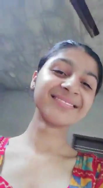 Extremely Cute Young Girl Making Video for Lover Hindi Talking