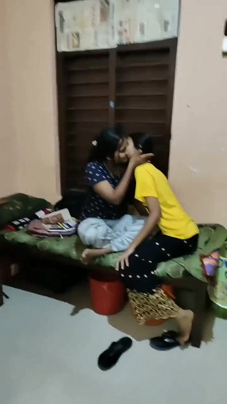 Cute College Girl Lesbian 8 girl in The Video