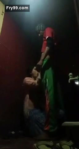 Paki Bhabhi Blowjob and Standing Fucking