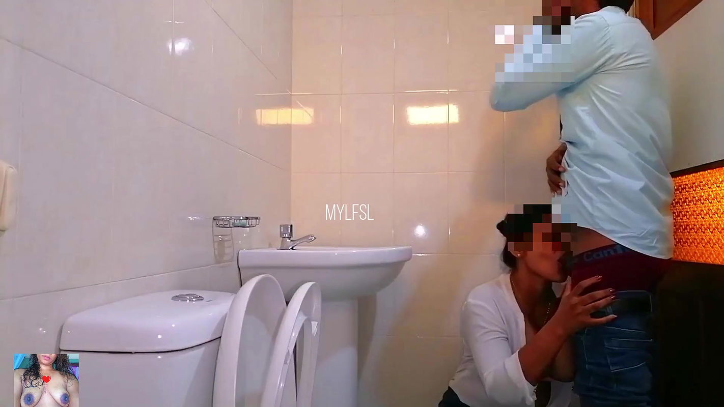 Quick Fuck With A Hot, Sexy Girl in The Office Bathroom.