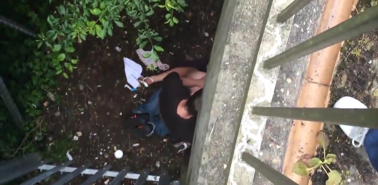 Couple caught having sex under the bridge