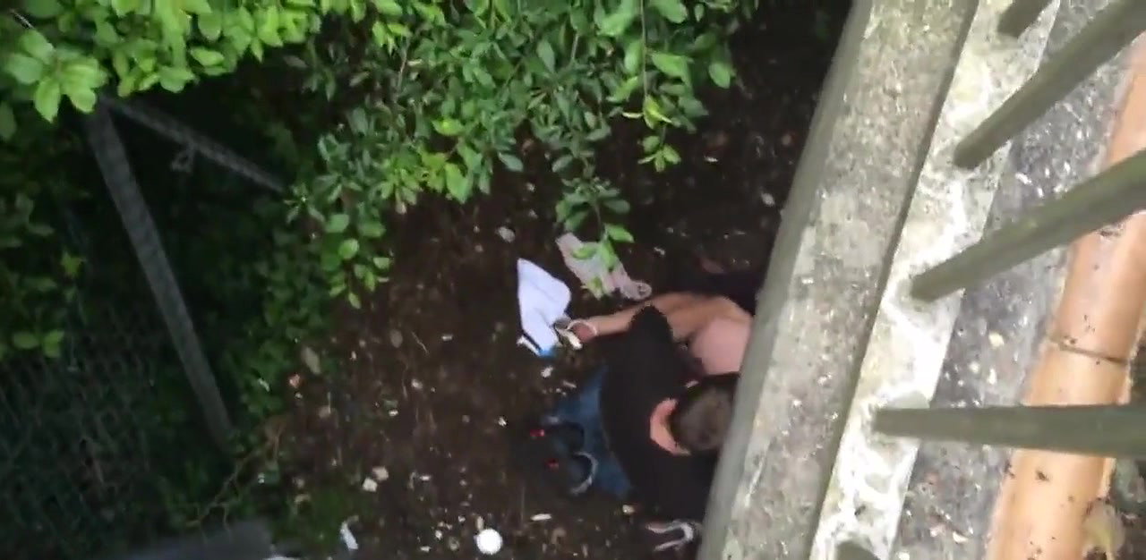 Couple caught having sex under the bridge