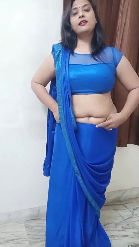 aaj alag saree drapping video with designer bolus.